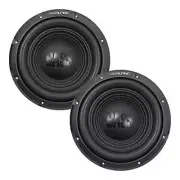 2 Alpine W10S4 10-" Single 4 Ohm Sub Bundle