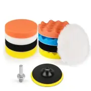 Car Buffer Pads 6 Inch Buffing Polishing Pads, 11 Pcs Drill Buffing Kit, Auto...