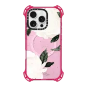 iPhone 16 Pro Bounce Case MagSafe Compatible vintage blush floral