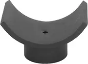 Bottle Jack Adapter Jack Stand Adapter for Dana 60 70 80, Up to 4 Inch Tubes, Hydraulic Jack Adapter Replacement, Jack for of Black Lifting Axles Saddle for Garage, Trailers