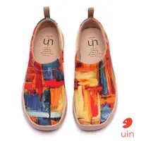 在飛比找ETMall東森購物網優惠-uin西班牙原創設計 女鞋 色猜彩繪休閒鞋81012093