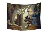 Fantasy Art Alannah and the Gargoyle Tapestry