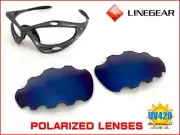 LINEGEAR Polarized Vented Lens Oakley Racing Jacket Generation 2[RJ2V-NB10-POLA]