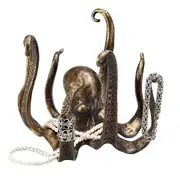 Octopus Coffee Mug Cup Holder Rack Vintage Statue Resin Sculpture Statue Crafts