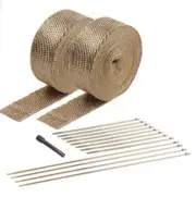 Design Engineering 10095 Exhaust & Pipe Wrap Kit Titanium