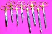 GERMAN 8 T/C METZENBAUM + MAYO DISSECTING SCISSOR STR+CVD SURGICAL DENTAL INSTMT
