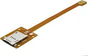 Sintech Micro SIM 3G 4G Card Male to Standard UIM SIM Female Extension Flat FPC Cable Extender 15cm