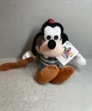 Pirate Goofy New Orleans Square Plush Bean Bag Beanies Disneyland NWT