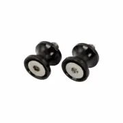 BIKE IT PADDOCK STAND BOBBINS 6MM 1.0 PITCH IN BLACK
