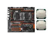 Intel Xeon X99 F8D Motherboard With 2x Intel Xeon E5-2696 V3 36C/72T 2.3GHz CPU