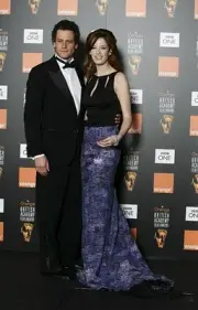 Ioan Gruffudd Kelly Reilly pose backstage Awards Room Orange Briti- Old Photo 1