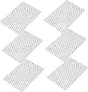 6pcs Mosaic Glass Patch Mirrored Tiles Peel and Stick Disco Tiles Disco Stickers Mirror Sticker Silver Glass