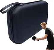 Table Tennis Paddle Bag | Ball Racket Protector,Multifunctional Weatherproof Table Tennis Racket Bag for Sports Home Training Gym