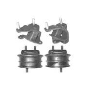 Front + Rear Engine Mount Kit for Subaru SVX CXW 3.3L 6Cyl AWD EG33 1/92-12/96