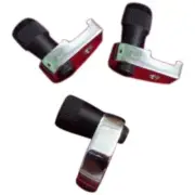Marching Drums Feet 3-Pack/Drum Feet Chrome Finish set of 3 Pcs Rubber Tip