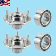 Pair Front Wheel Hub Bearing Kit For Acura TSX for Honda Accord Crosstour (for: Honda)