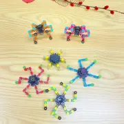 Deformable Fingertip Spin Top Fidget Spinner Transformable Gyro Robot RK