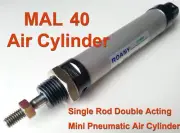 Magnetic MAL40 series Single Rod Double Acting Mini Pneumatic Air Cylinder S CA