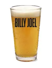 Billy Joel Seltzer - Rock and Roll - 16oz Pint Beer Glass Pub Barware Cocktail