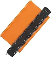 Shape Profile Duplicator,10 Inch Woodworking Measurement with Lock - Construction Ruler Measure Tool, Handyman Woodworking Tool for Corners and Contoured