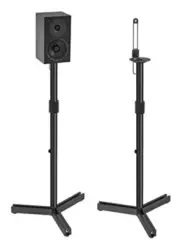 New Sealed USX- Mount Speaker Stands Adjustable 34 to 46" Max Weight 8lbs