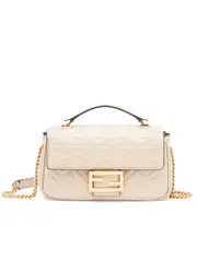 Fendi Baguette Chain Midi in Light Grey