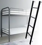 Interior Bunk Ladder Durable Metal Bunk Bed Ladder/Replacement Ladder, Universal Space-Saving Motorhome Step Ladder, Dorm Loft Bed Side Climb Ladder Load 150kg/330Lbs (Size : 140cm