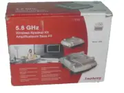 Amphony 5.8GHz Wireless Rear Speaker Kit Model 1600 2 x 150 Watts Amplified New