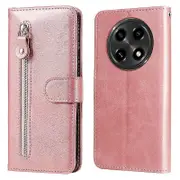 Zipper Pocket Leather Protective Phone Case For Oppo A2 Pro 5g, With Wallet Design