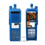 Blue Replacement Housing Case with Speaker Mic For XTS3000 M3 Radio
