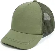 [FYBW] Toddler Baseball Hat with Mesh Baseball Cap,Kids Solid Color Outdoor Beach Sun Cap for Boy Girl Age 3-8Y