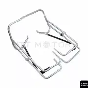 Saddlebag Guard Rail Mounts Bracket For Harley Touring Electra Glide FLHT 97-08