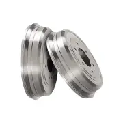 2x Rear Brembo Brake Drums for Isuzu D-MAX I 3.0 TFR85 102KW 254.1mm Diameter