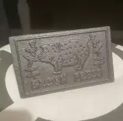 VINTAGE Pig Bacon Press 1978 Cast Iron Wood Handle
