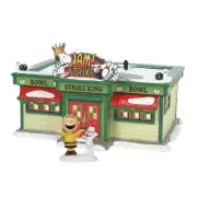 Department 56 Strike King Bowling Alley Value Set 6009840SET Snoopy Peanuts
