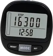 Parliky Sports Pedometer for Walking Step Counter Clip Accurate Calorie Counter 3D Sensing Large Screen Display