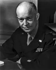 New 8x10 World War II Photo: Supreme Allied Commander Dwight D. Eisenhower