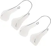HONMEET 2pcs Silicone Nose Bridge Straightener Nose Slimming Tool for Clip for Shaped Non-skid Design for Everyday Use
