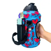 1/2 Gallon Jug Carrying Handler, Love A Nurse Design - Strap, Pockets and Handle