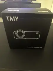 TMY Projector with WiFi and Bluetooth 100" screen included 1080P 4k Portable