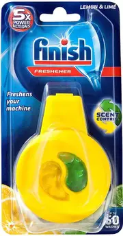 Finish Dishwasher Freshener Clip-On 2 Pack 4ml Lemon & Lime Fragrance