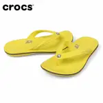 CROCS 卡駱馳 卡駱班 女鞋 沙灘鞋 涉水鞋 洞洞鞋 夾腳 運動拖鞋 平底鞋 舒適 休閑 人字拖 11033 柑橘色