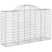 Arched Gabion Basket 200x50x120/140cm Galvanised Iron Fence Wire Wall Cage