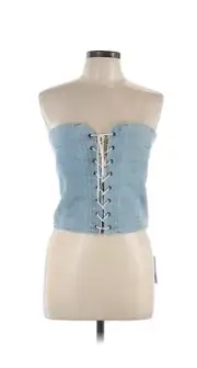 NWT PISTOLA Eva All Tied Up Top Light Blue Size L