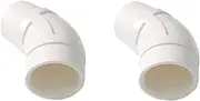 2PCS Pool Cleaner 45 Degree Elbow W70244 Replacement Fit for Most Zodiac Baracuda/Pentair Kreepy Krauly/Hayward Pool Cleaners