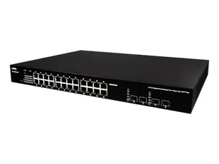 CERIO 智鼎 CS-2424G-24P Gigabit 4埠SFP + 24埠  PoE+管理型網路交換器
