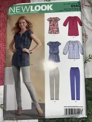 New Look 0140 Sewing Pattern Ladies Peasant Tops Variety & Pants SZ 10-22 New