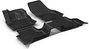 3D TPE Car Foot Pad The Left Driving Car Floor Mat Compatible with VW Compatible with Tharu 2019-2021 Fully Surrounded