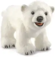 Polar Bear Cub Hand Puppet by Folkmanis