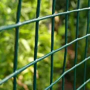 Wire Mesh Fencing, Green PVC Coated Garden Mesh Fencing Reusable 1.5cm Mesh Diameter Protective Mesh for Poultry Netting LFFH (Color : 1.2mm, Size : 1x18m)